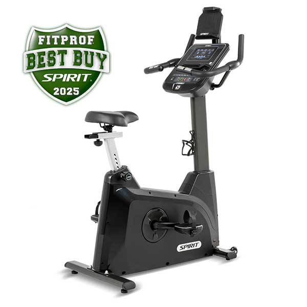 Spirit Fitness upright bike for commercial and residential fitness | Dayton Ohio Spirit Fitness upright exercise bike for commercial and residential gyms in Dayton Ohio